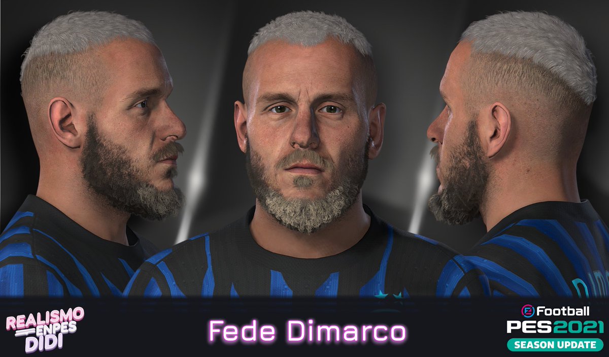 didifacemaker's tweet photo. 🇮🇹 Federico Dimarco
● FACE UPDATE - #eFootball2021
📎 LINK: https://t.co/CayG19BUyW
📎 LINK: https://t.co/UdtgzxKDfS
#EAFC26 ➡️#eFootballPES2021
#eFootball2021
#pes21
Modelo corporal: @Moiduran2 https://t.co/tjMrMH4Hfg