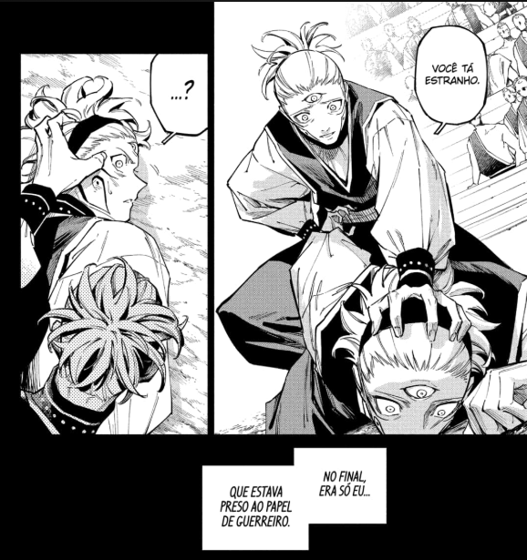 Como pode o Cross ter começado sendo um zé ruela e hoje ser alguém com uma escrita foda?

mangaplus.shueisha.co.jp/viewer/5000909