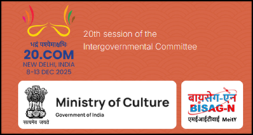 DDNewslive's tweet image. India Hosts #UNESCO’s 20th #ICH Session

🔹India to host the 20th session of the UNESCO Intergovernmental Committee for Safeguarding of the Intangible Cultural Heritage from 8 to 13 December 2025 in #NewDelhi.

🔹For the Safeguarding of Intangible Cultural Heritage, UNESCO