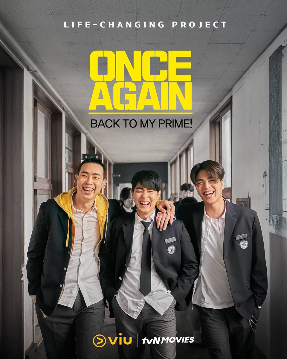 Viu_TH's tweet image. 🎬 หนังเกาหลีเข้าใหม่ #OnceAgain
▶️ ซับไทยดูได้ที่ Viu bit.ly/3Mj6o6n

"อูซ็อก" (#คิมดาฮยอน) สตันท์แมนวัย 40 ที่มีความฝันอยากจะเป็นนักแสดง แต่ต้องล้มเลิกความฝัน เพราะแผลเป็นที่หน้า เขาฝันอยากจะกลับไปใช้ชีวิตสมัยตอนที่ยังเป็นนักเรียน