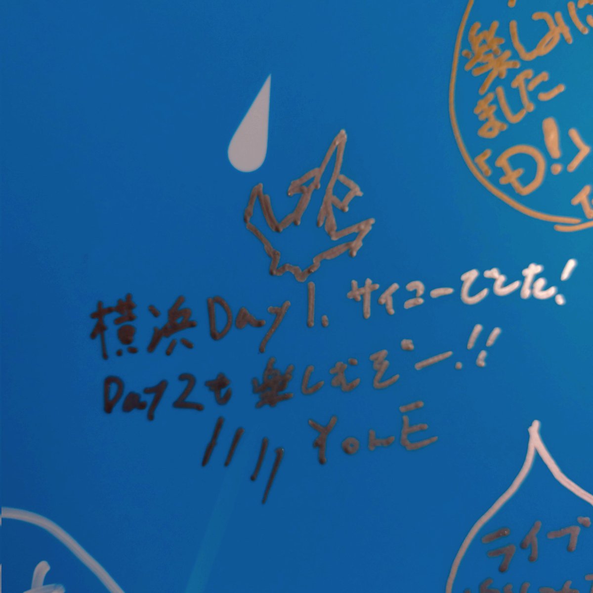 横浜2Days参戦してまいりました！ サイコーだった…両日とも安野さん