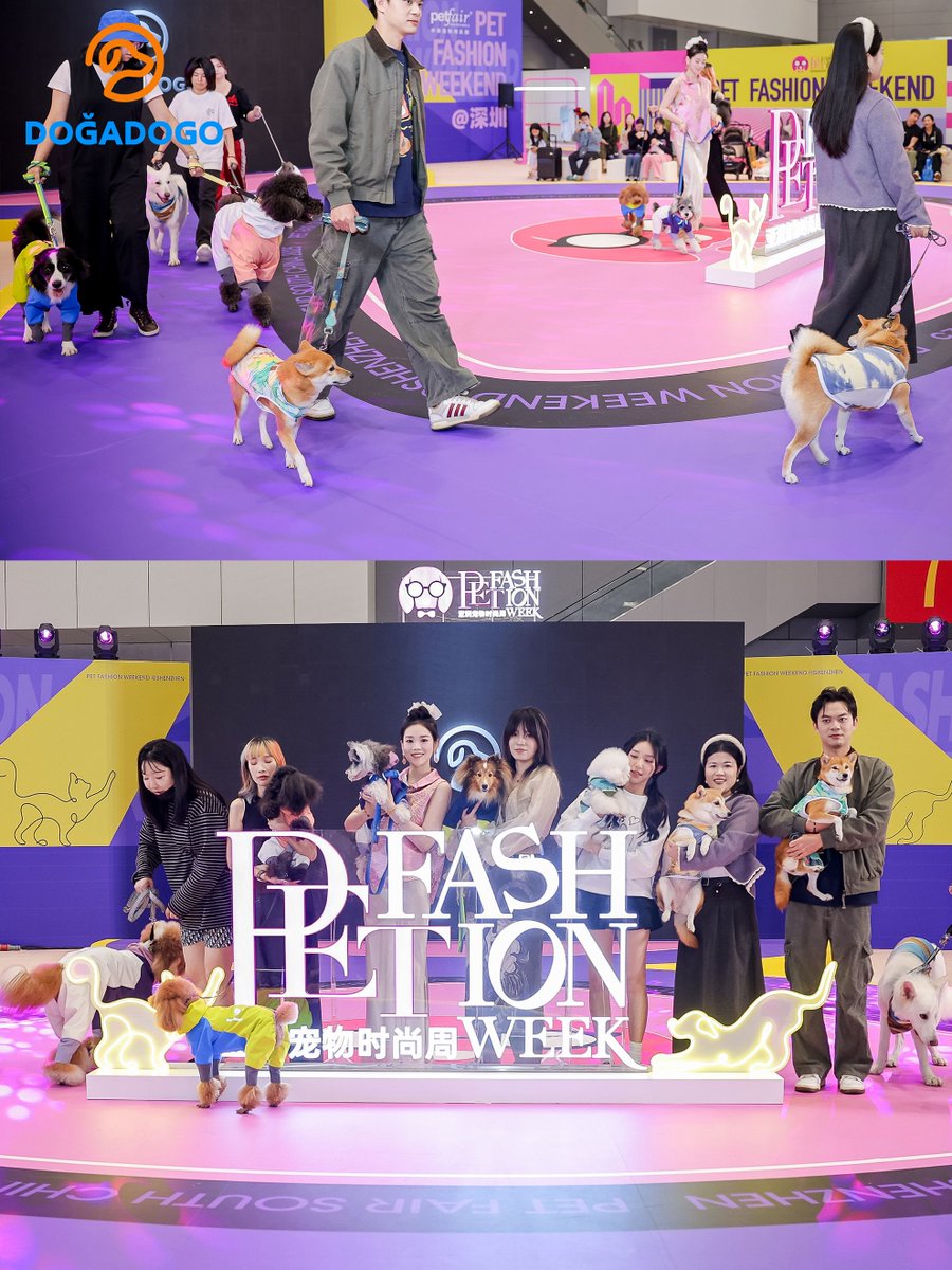 dogadogo2023's tweet image. ✨ DGDG Winter Runway at Pet Fair South China

Today’s show captured exactly what we believe pet fashion can be—
natural, stylish, and full of character.

#DGDG #DOGADOGO
#PetFashionWeek