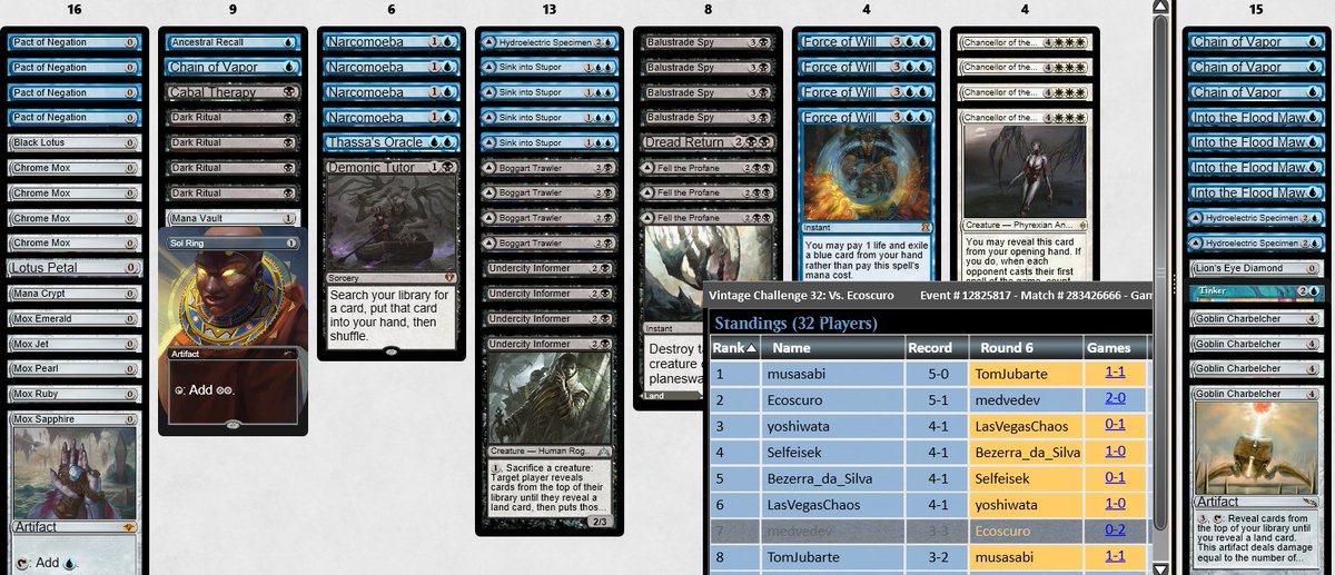 respectable 3-3 top8 vintage challenge 🥪