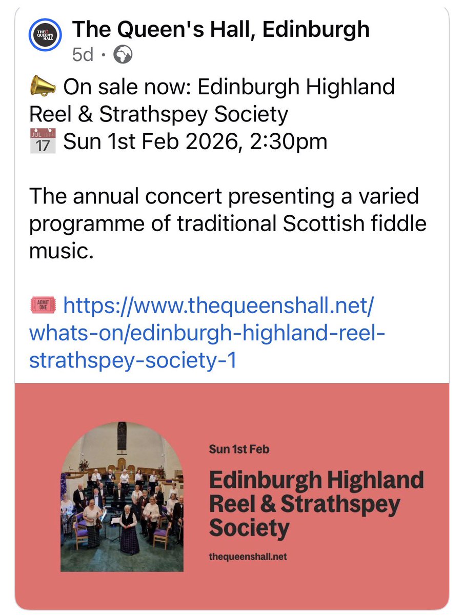 EHRSS fiddle music tweet media