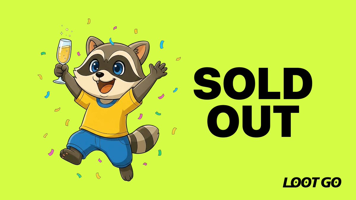 LootGO Compass is officially SOLD OUT 🧭

Minted out in 17 minutes after FCFS opened
Just 24 hours after GTD

Huge thank you to everyone who believed in us from day one 🙏

We’re locked in on delivering real in-game utility and an amazing experience for every Compass holder.
