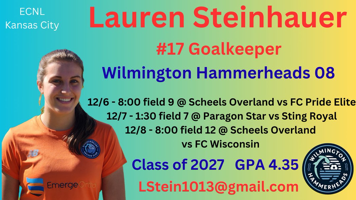 LSteinhauerGK's tweet photo. ‼️Schedule change‼️12/7 Game time 1:30 @ Paragon Star field 7 vs. Sting Royal #ECNLKC https://t.co/YfUADx3VwV