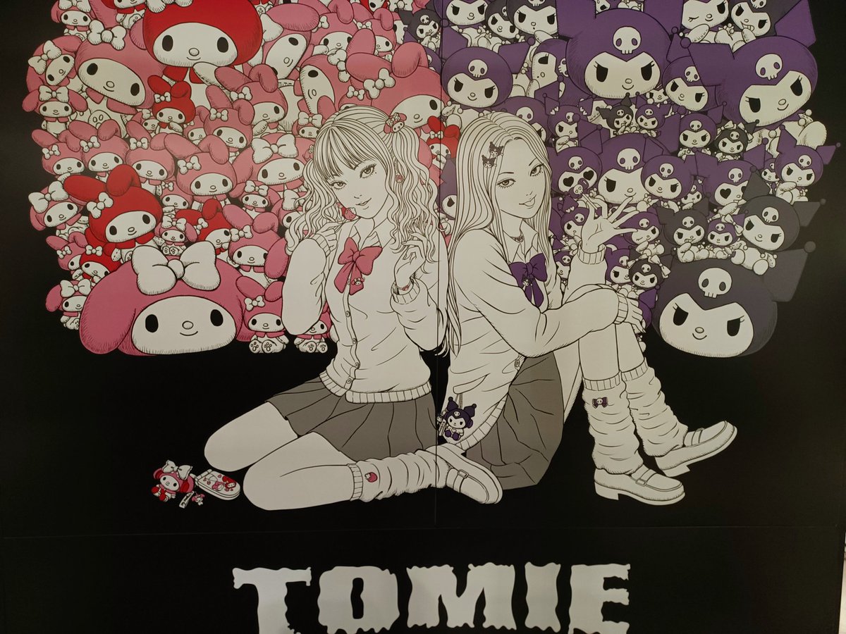 渋谷PARCOにて伊藤潤二先生×サンリオコラボショップに行ってきました