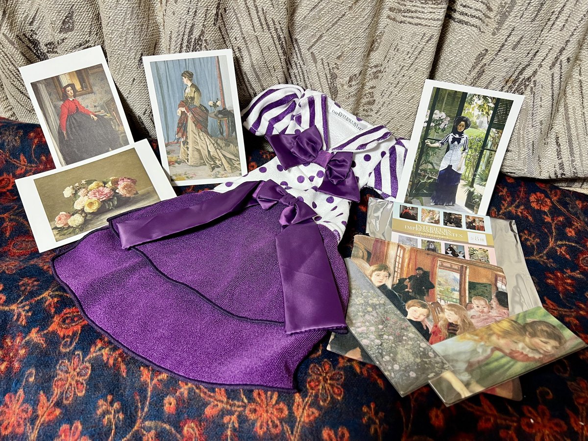 オルセー美術館所蔵の印象派展行ってきたよ〜〜 赤い服着たクマさん