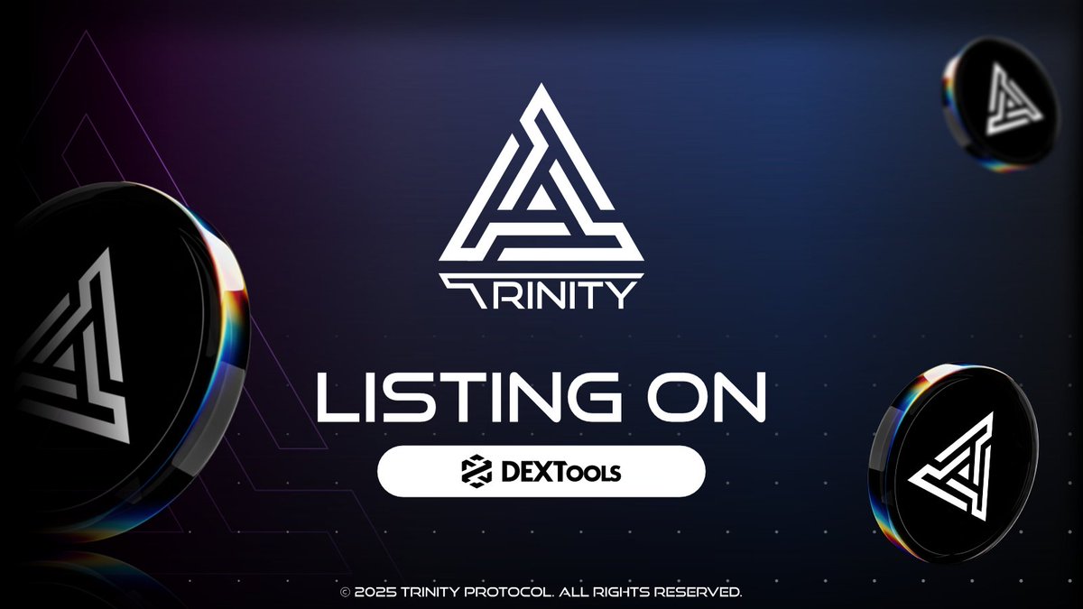 trinityagent_io's tweet photo. $TRINITY  is now available on DEXTools
https://t.co/YdPEDS8sCm https://t.co/fjbyYP9NCX