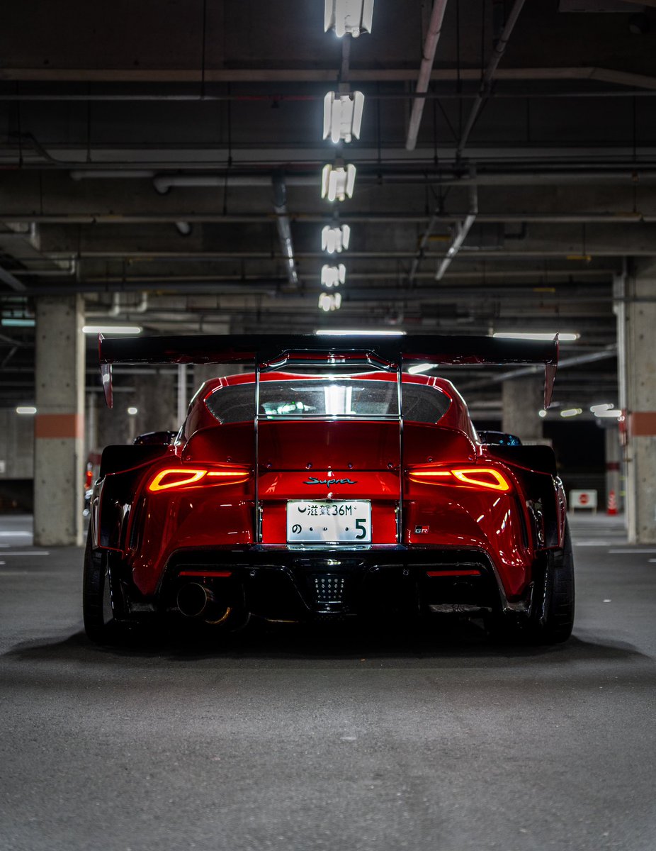 JinyaMitamura's tweet photo. New Stele!!

・Soul Red Crystal Metallic All Paint

・HKS Premium Body Kit 

・WORK MEISTER M1
    black alumite rim × matte black disk 
    F 10.5J-39   R 13J-40

・NANKAN CR-S
    F 265/35R19  R 325/30R19

  とりあえず一旦完成ということで！！ https://t.co/7M28QVLLYT