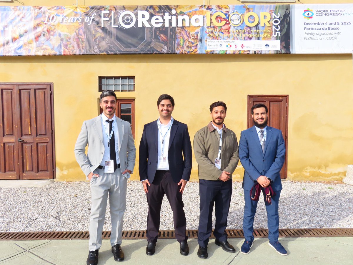 MAl7mod's tweet photo. Proud to have attended the 10th Floretina conference, an excellent platform to expand knowledge, network with colleagues, and learn from leading experts. Honoured to present our study: Clinical Course and Treatment Outcomes of Reactivated ROP: A Multi-Center Experience 👁️ https://t.co/jD0k9R6hxD