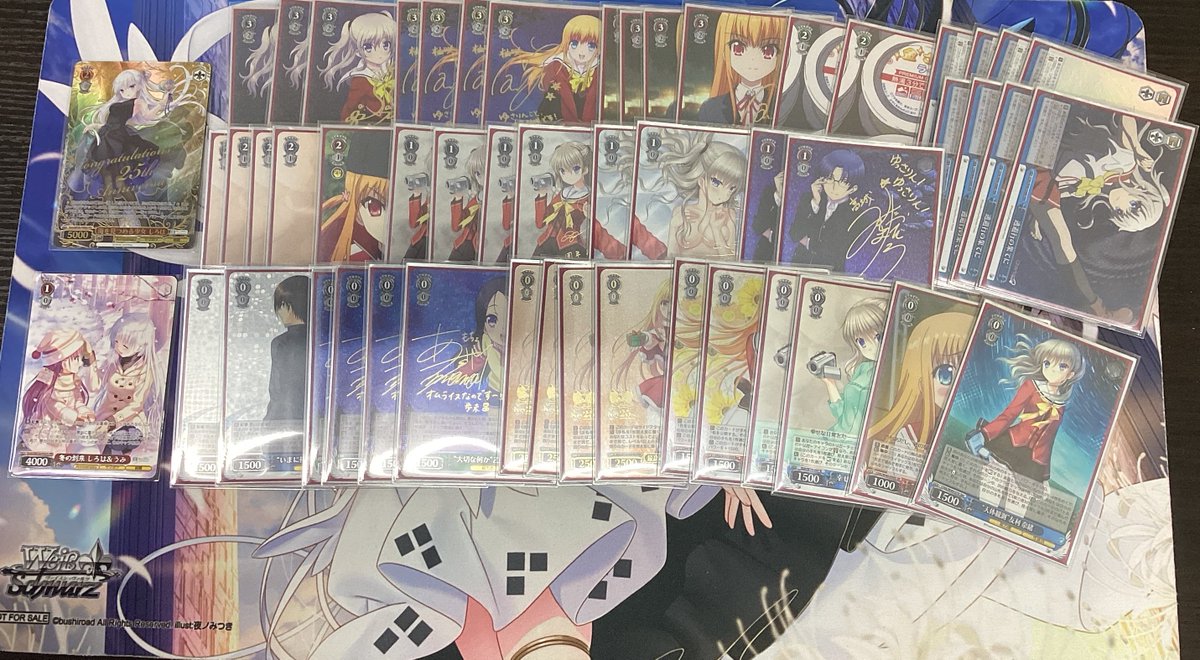 ✨大会結果報告✨ ヴァイスシュヴァルツ CXチャレンジ Key 25th