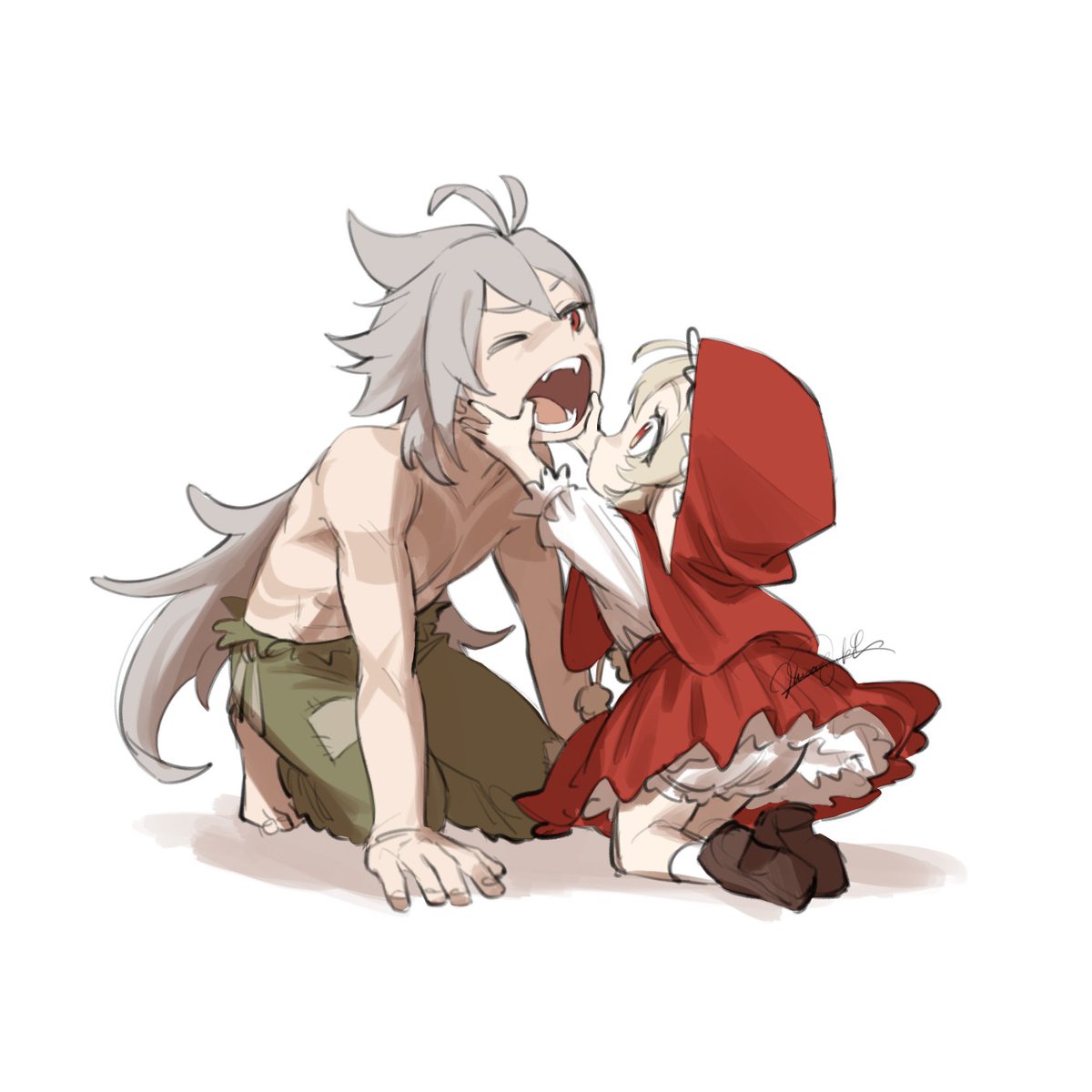 Razor, what big teeth you have!!

#GenshinImpact