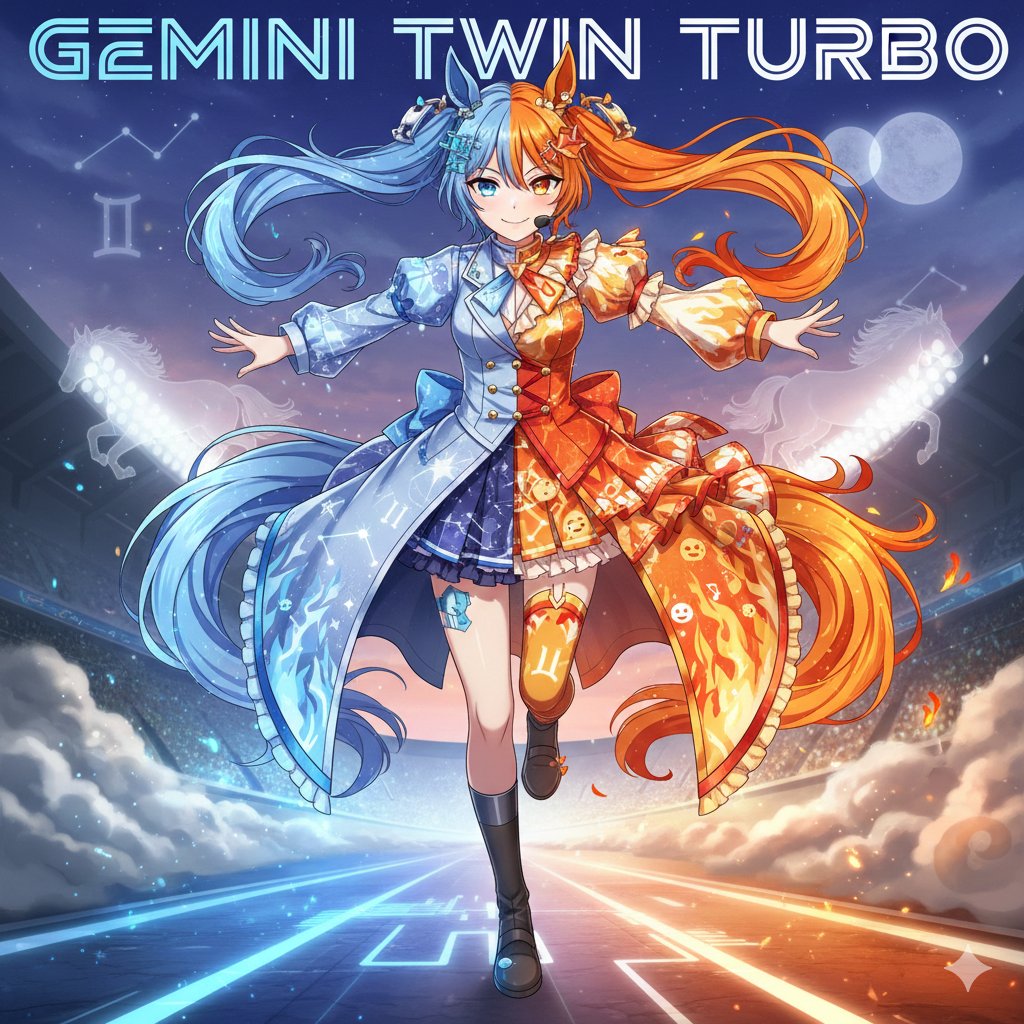 007nons's tweet photo. Geminiに自分をウマ娘で擬人化してみてって言ったらかわいいキャラだった
設定が細かいんじゃwwwww https://t.co/DvNonnXCh7