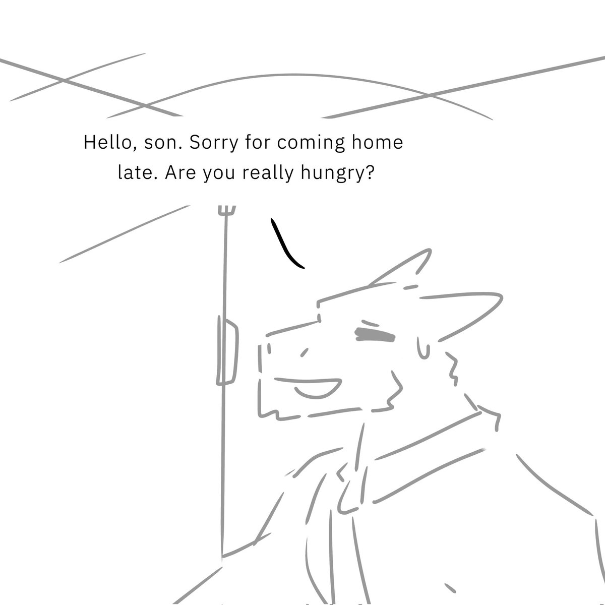 TorchMeow's tweet image. When a cat smells a stranger, it feels unsafe.