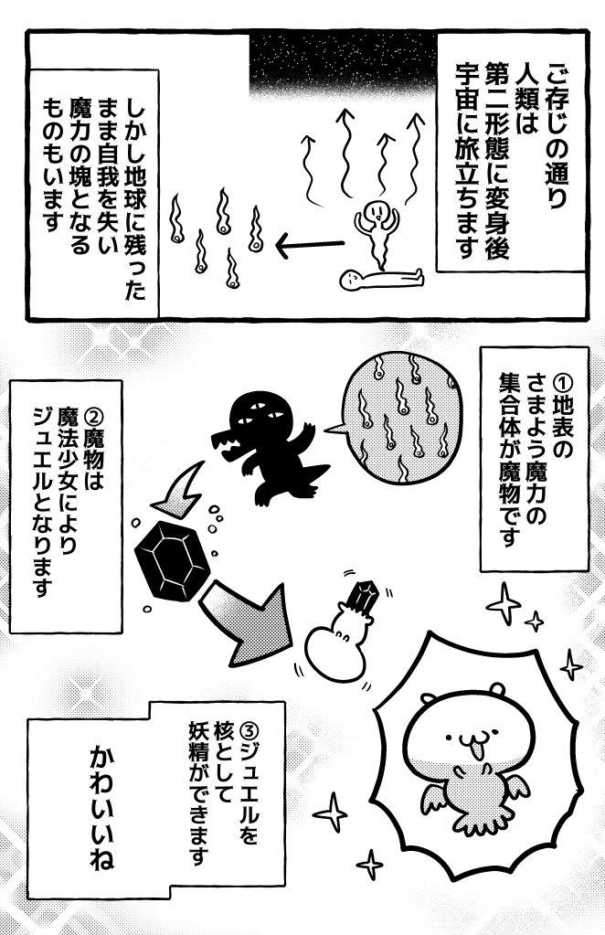 グレーゾーンの魔法少女 妖精の正体を知る 