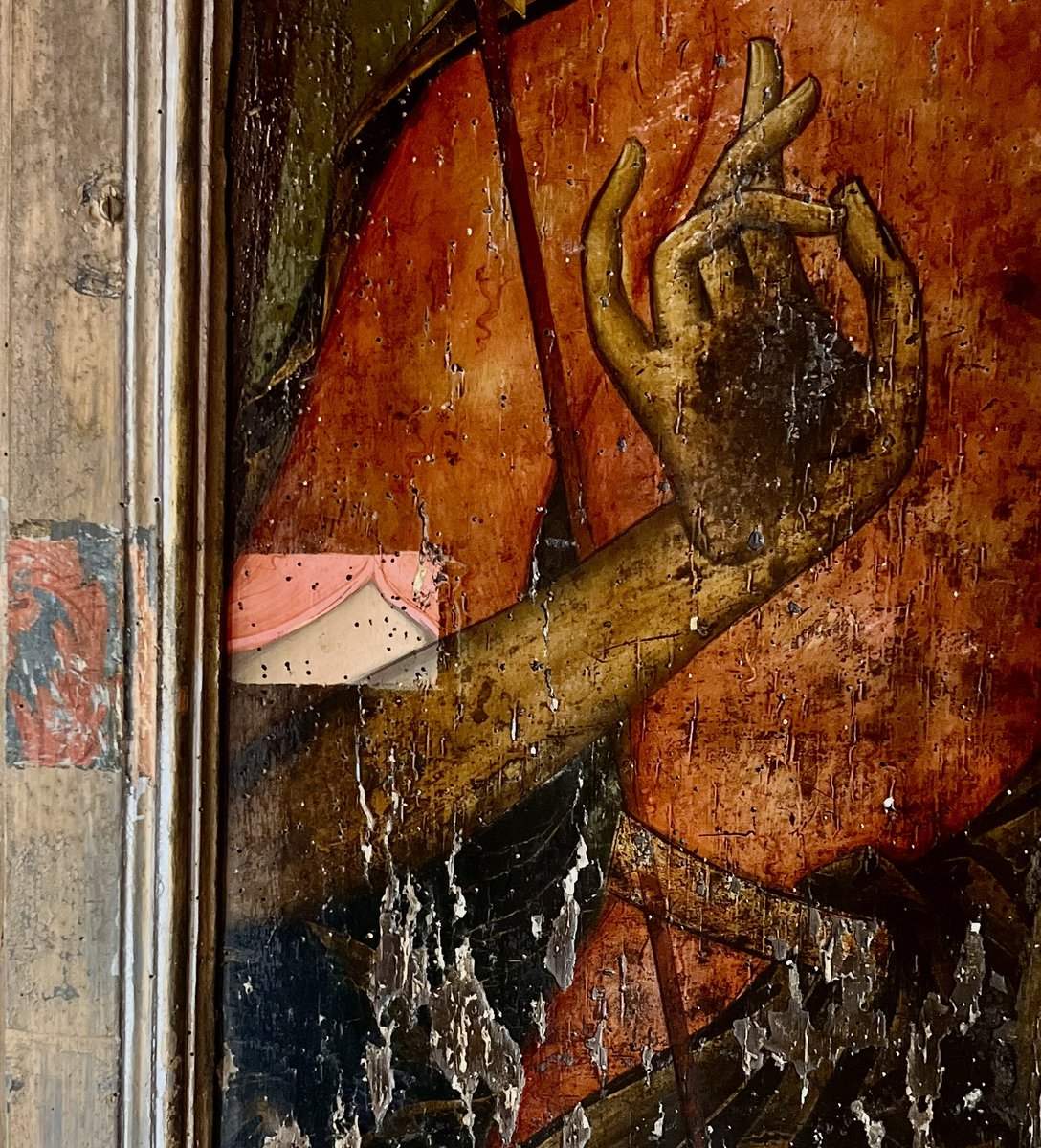 проба чишћења 
cleaning test 
#artrestoration