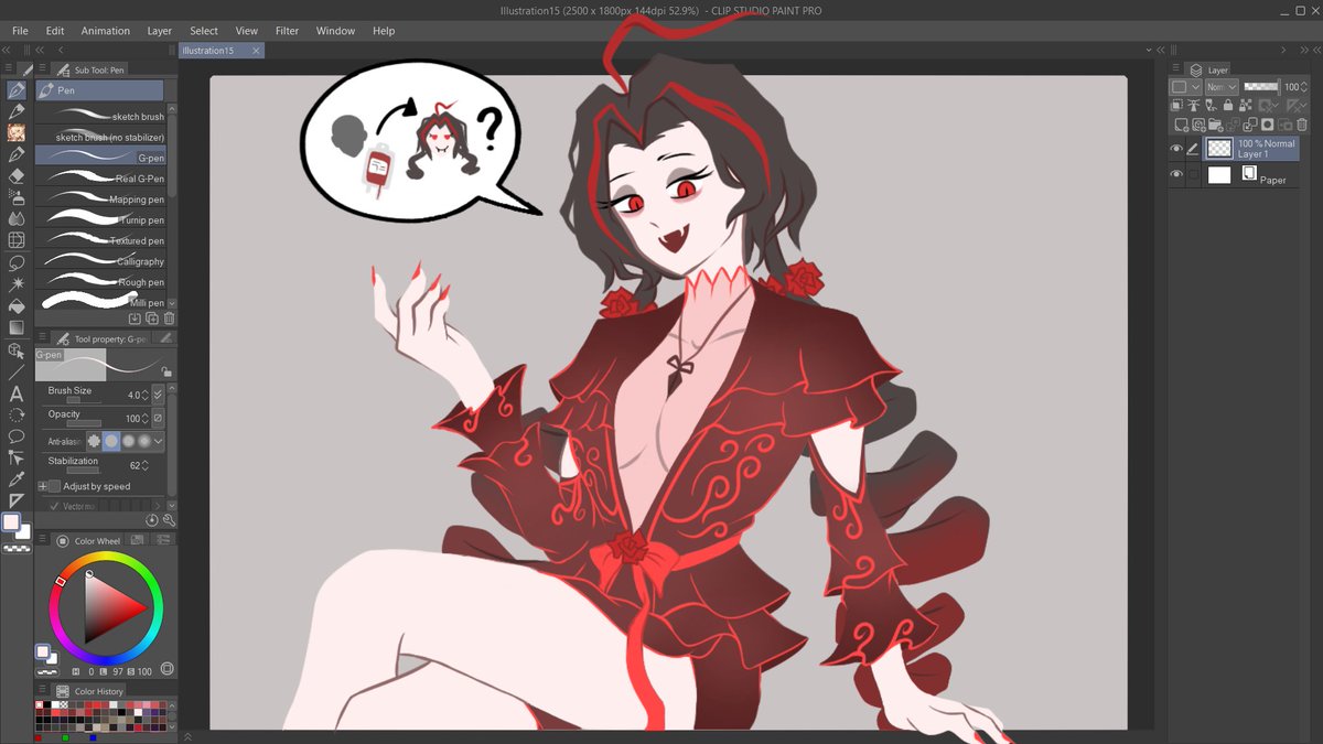 Fine, I'll turn into a bloodbag for you.