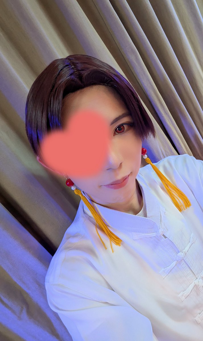 ⚠【cosplay/WB/すお】
#参れ委員会2　#水無月庵

おそくほう😅本日は参れ委員会2に出演させていただきました！めっちゃ緊張した〜💦皆さんの渾身のパフォの数々も見れて、楽しい1日でした😆

※ピン自撮りがまさかの右目の龍解放状態しか撮ってなかった為、加工❤眼帯で失礼します💦