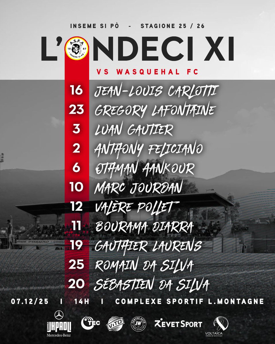 𝑳' 𝑶𝒏𝒅𝒆𝒄𝒊 𝑿𝑰 #𝙒𝙁𝘾𝘼𝙎𝙁𝘼 

𝙍𝙞𝙢𝙥𝙞𝙖𝙯𝙯𝙖𝙣𝙩𝙞 : 𝙏𝙝𝙤𝙢𝙖𝙨 𝙎𝙚𝙘𝙘𝙝𝙞, 𝘼𝙮𝙤𝙪𝙗 𝘽𝙤𝙪𝙠𝙧𝙚𝙧𝙞𝙨 , 𝙎𝙩𝙚𝙫𝙚 𝘿𝙚𝙡𝙖𝙘𝙤𝙪𝙧, 𝙈𝙞𝙠𝙖 𝙁𝙖𝙧𝙤𝙪𝙨. 

𝙄𝙣𝙩𝙧𝙚𝙣𝙤𝙧𝙚 : 𝐑𝐨𝐦𝐚𝐢𝐧 𝐏𝐚𝐭𝐮𝐫𝐞𝐥 

#𝕀𝕟𝕤𝕖𝕞𝕖𝕊𝕚ℙò