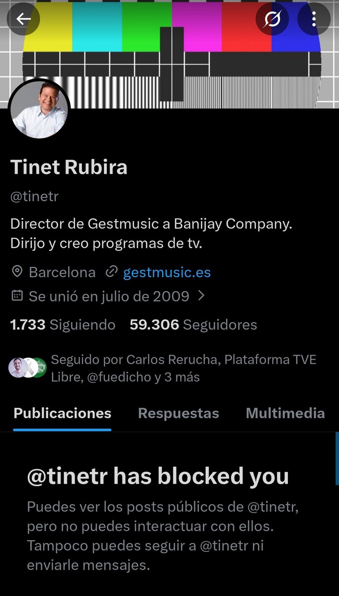 CriticoEnf's tweet image. El director de @OT_Oficial me ha bloqueado por pedir que se disculpen por el asqueroso discurso de ayer sobre ETA.

Me estaba encantando esta edición, sin discursos políticos ni mierdas varias pero hasta aquí hemos llegado. Tenéis mi baja @PrimeVideoES @NoemiGaleraN

#OTDirecto7D