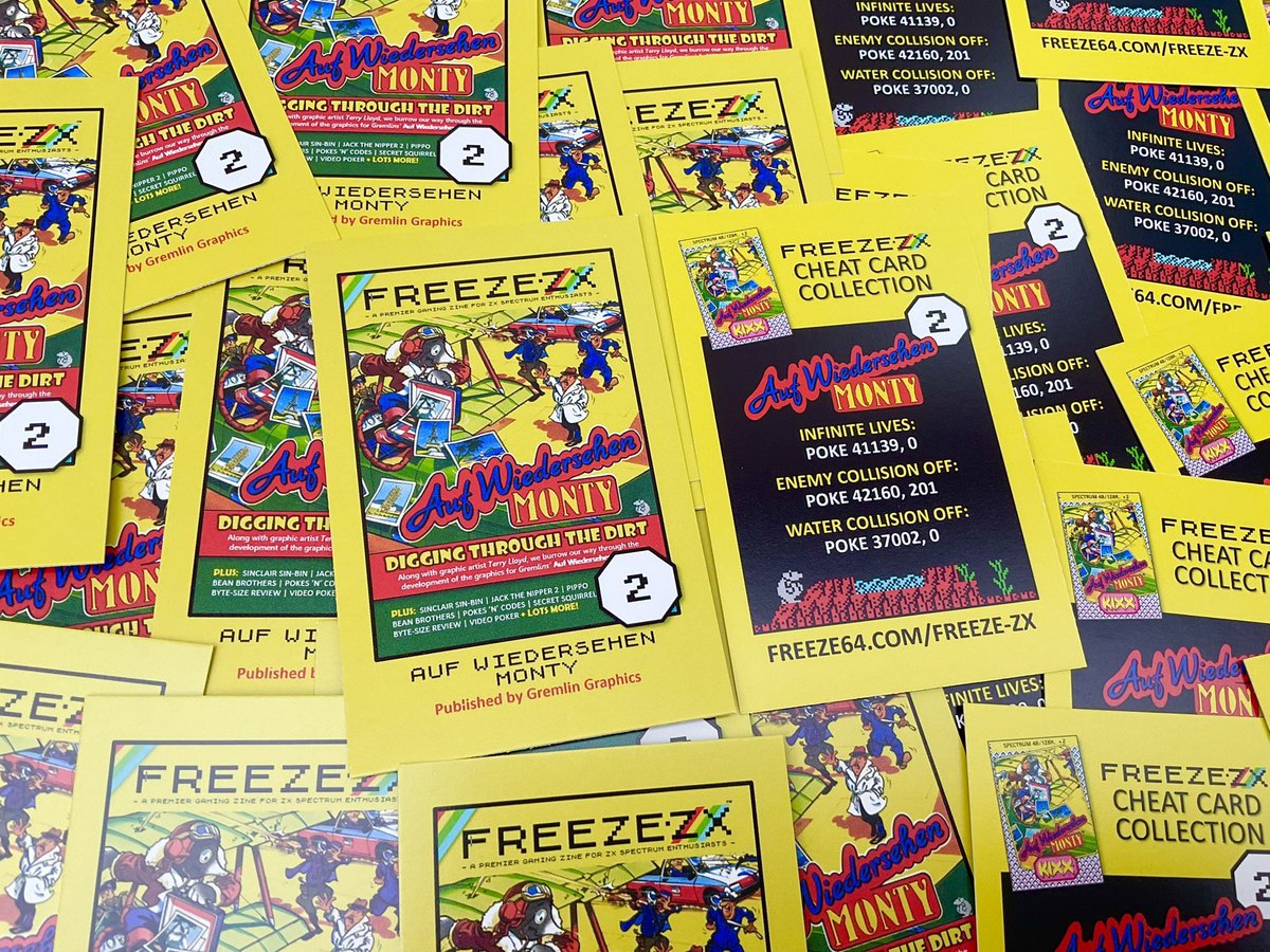 The bulk pre-order copies of FREEZE-ZX issue 02 are on the way and