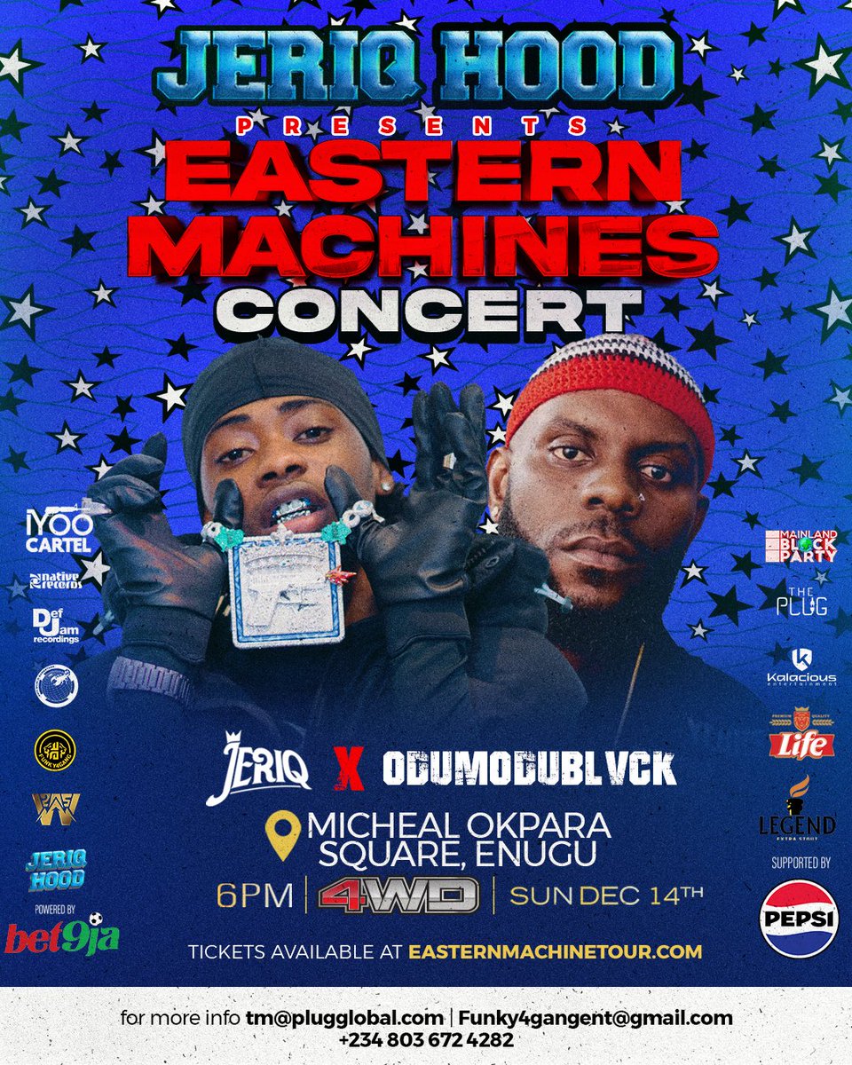 jeriqthehussla's tweet image. 7 DAYS TO GO 🤯  

I Just got off the phone with One Of The Biggest Rappers in London 🇬🇧 ! 
He Will Be Performing Live in Enugu State NEXT SUNDAY

GUESS WHO ?