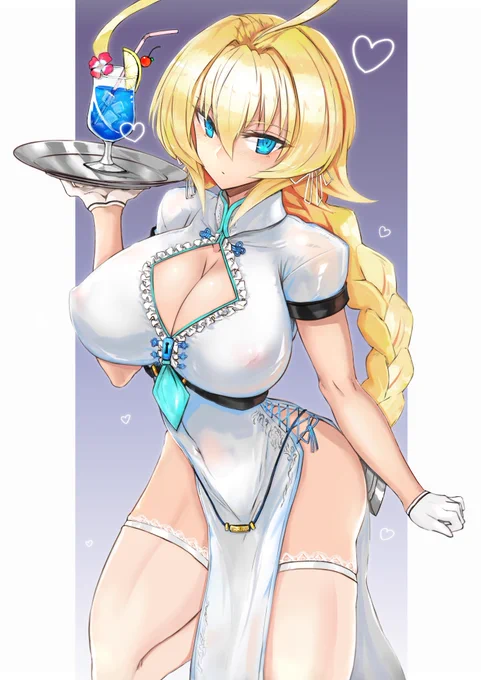 #今年も残りわずかなので今年一番伸びた絵を貼る チャイナEsちゃん(カイテルエスクナイ…