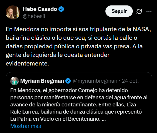 myriambregman's tweet image. Ahora queda claro por qué nos atacó la vicegobernadora de Mendoza: tenía mucho para ocultar.