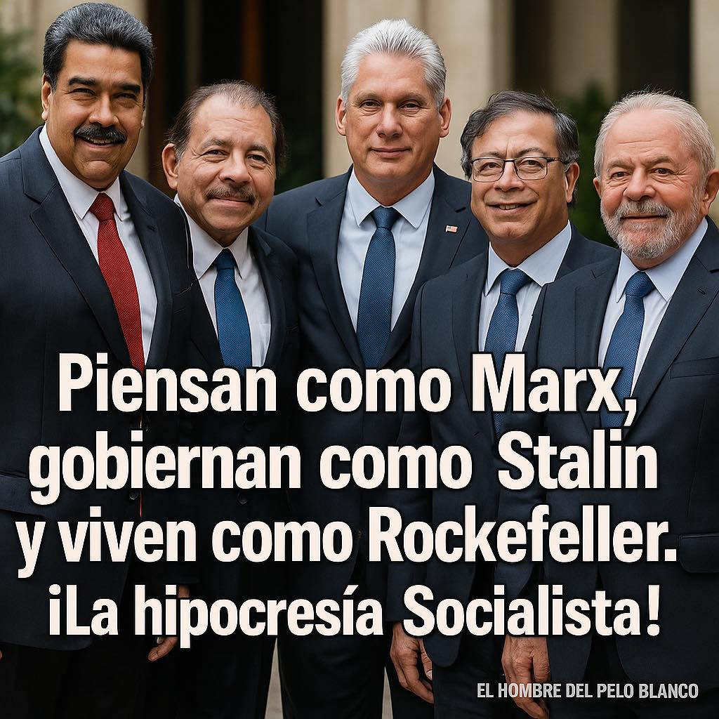 LOS SOCIALISTAS SON UN ENGAÑO MUNDIAL.