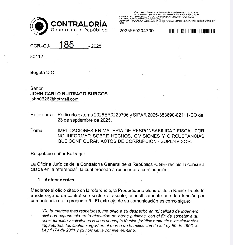 Contratación Estatal: Responsabilidad del supervisor de Contratos Estatales/ Implicaciones en materia de Responsabilidad Fiscal derivadas del incumplimiento de los deberes de los supervisores de Contratos Estatales
drive.google.com/file/d/1PD21n8…