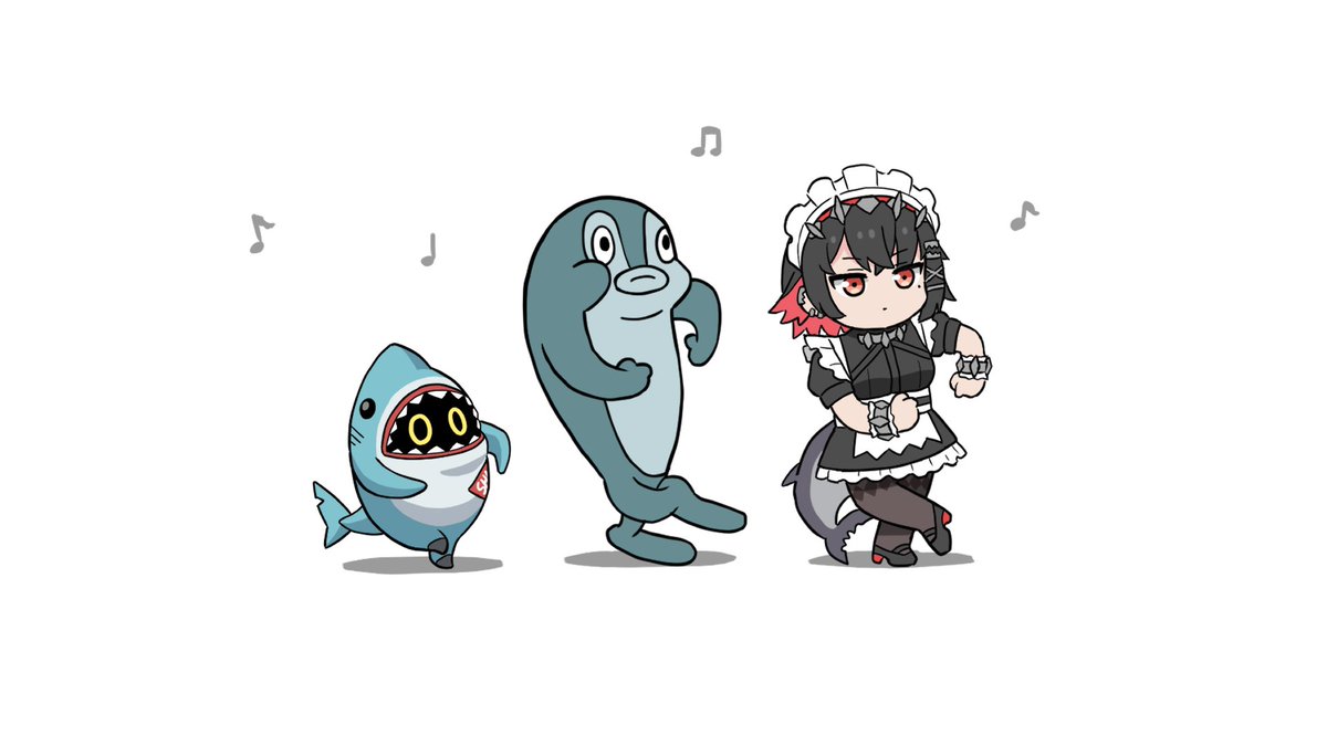 #今年も残りわずかなので今年一番伸びた絵を貼る 
さかな