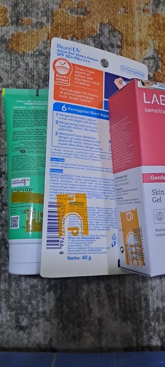 sweetjelly___'s tweet photo. adakah yang mau take?
biore uv : 66.5k
azarine ss gel 110ml: 87.5k
labore nutrition gel: 155.5k
dom: solo/sukoharjo
bisa CO oren https://t.co/kJDb1VoERw