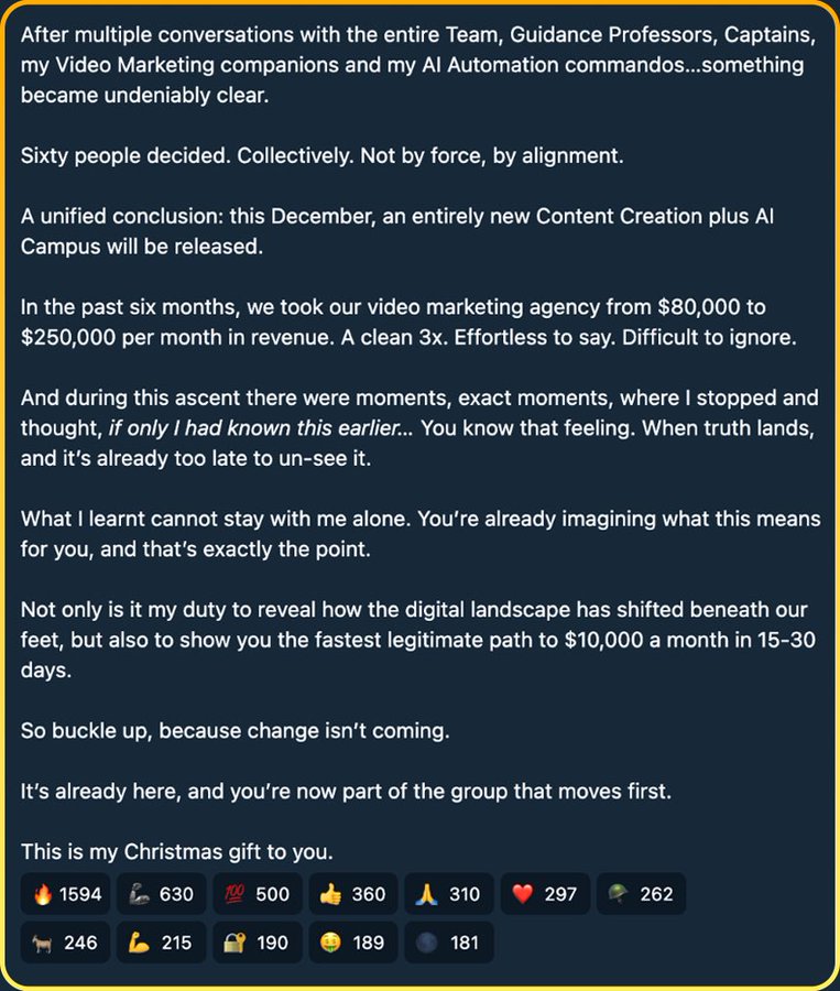 Christmas.

Be there.