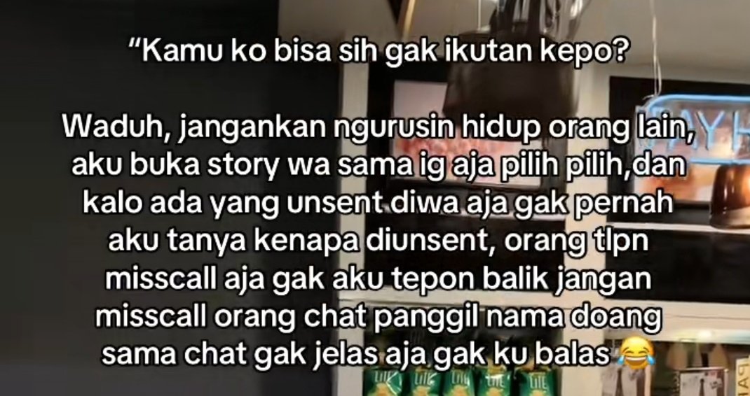 Jcqline96's tweet photo. Udah nerapin kek gini, masih aja ada orang yang kepo sama urusan kita. https://t.co/J8HI3CUwgO