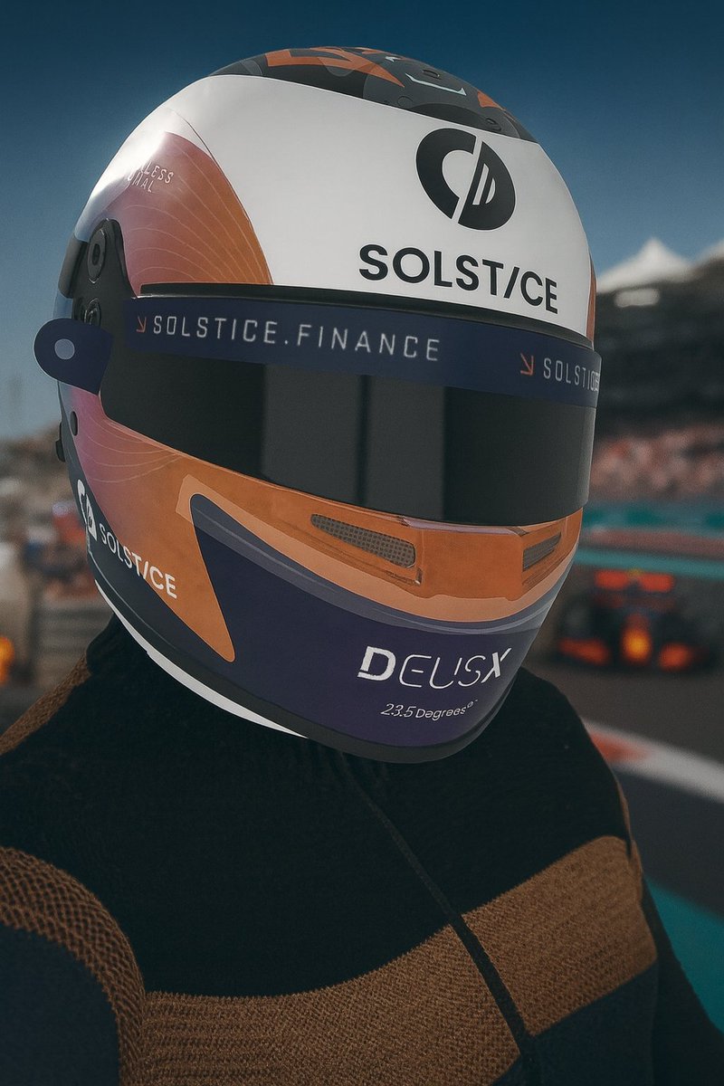 tahaaa_mzei's tweet photo. Ready for the race weekend with Solstice at the Abu Dhabi Grand Prix. 🏎️✨🔥
@solsticefi
#SolsticeF1 https://t.co/k8HcFE5BKi