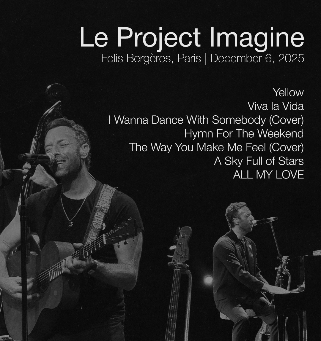 ColdplayPHL's tweet photo. Chris had a great set during his performance at the Folis Bergères in Paris for Le Project Imagine 🤍🖤

📷 @mayypinheiro

🛒 Order MOON MUSiC Now: https://t.co/ddCwc570ay
🌙 Stream Now: https://t.co/YKHl9P7Zxq
📲 Follow Us: https://t.co/agamsHM2OP https://t.co/cAADDzQY0W