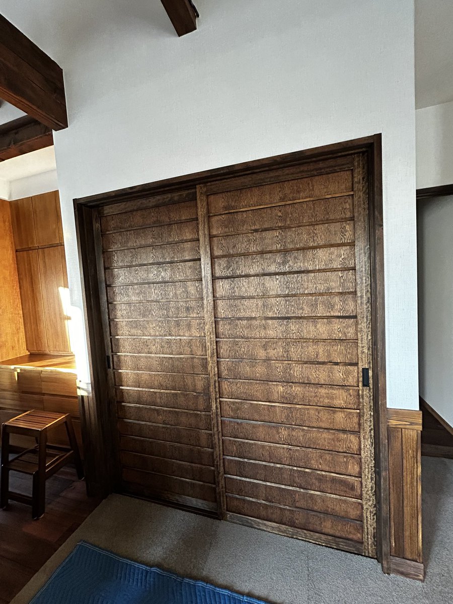 kuuwork's tweet image. オリジナルデザインの建具が出来上がりました。