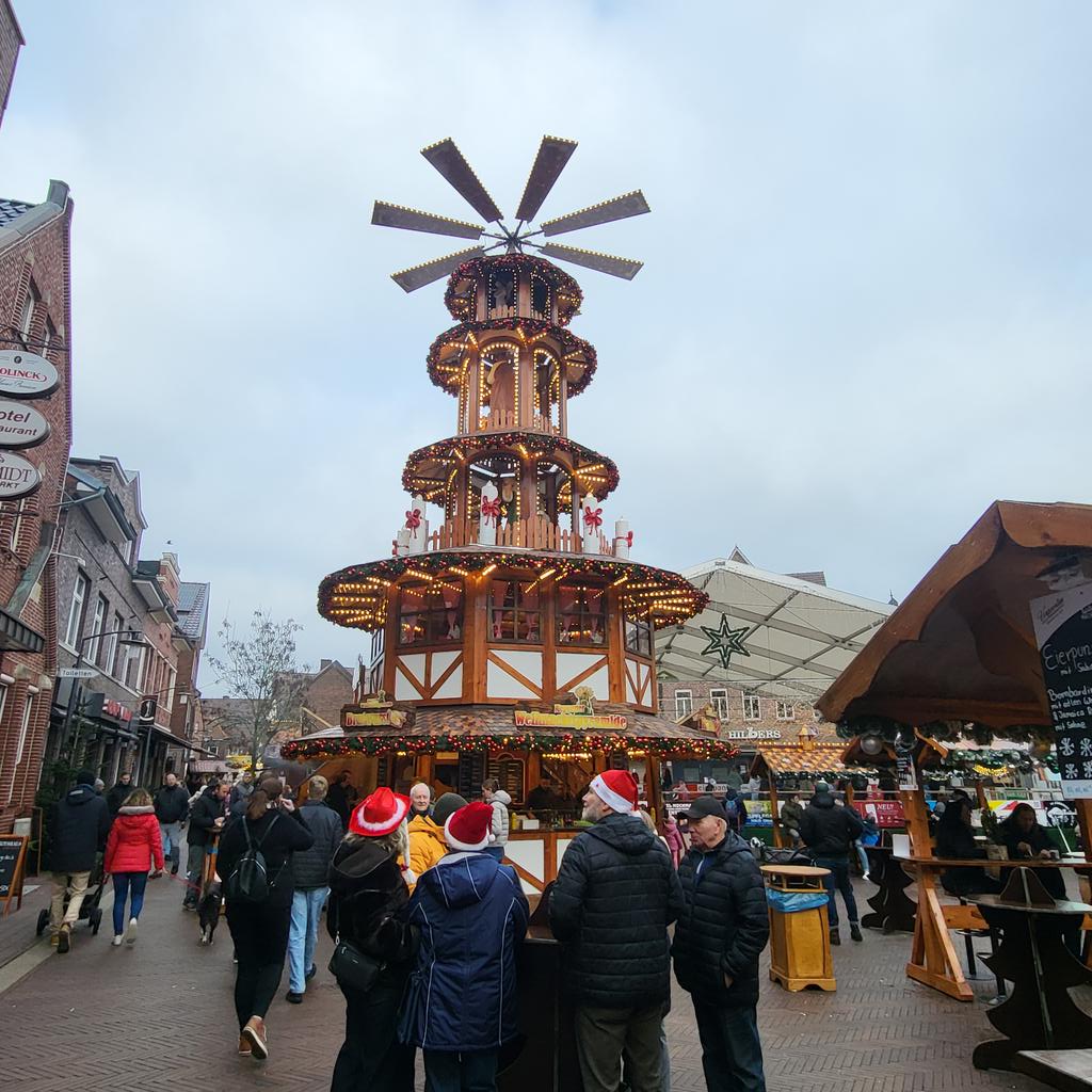 At the Christmas Market in Meppen, Germany. Done well!