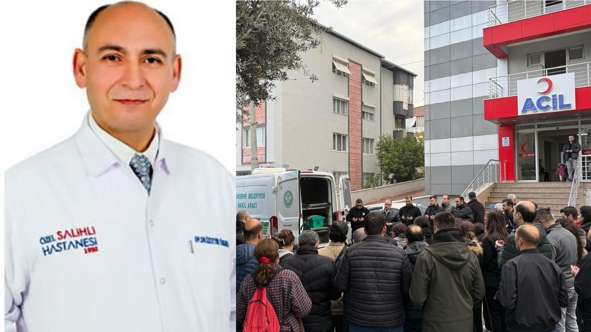 Manisa'nın Salihli ilçesinde ameliyat yaparken kalp krizi geçiren Genel Cerrahi uzmanı Op. Dr. İzzettin Türkarslan 55 yaşında hayatını kaybetti.Camiamızın başı sağolsun..
Hekimlik artık,genç yaşta hasta başında vefat edilen bir meslek oldu..
<a href="/saglikbakanligi/">T.C. Sağlık Bakanlığı</a> şartları düzeltmeli..