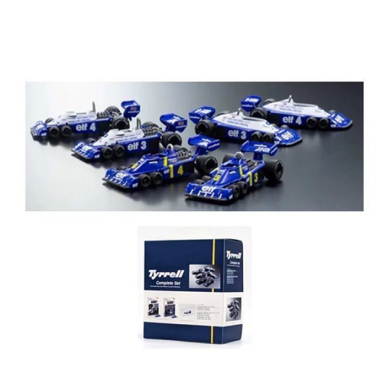 京商 KYOSHO MINI CAR＆BOOK 京商ミニカーブック 1/64 タイレル P34 全