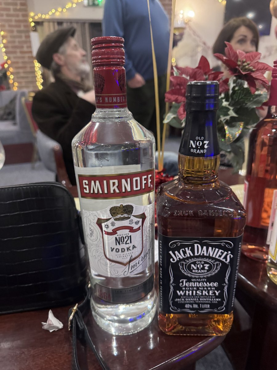 Family party last night and I won the raffle, twice. 🥴