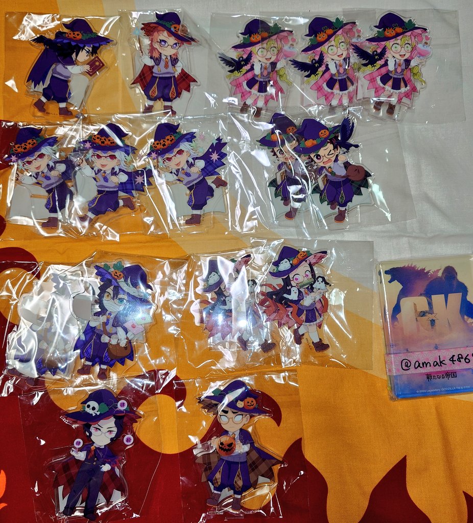 【譲渡】鬼滅の刃　ハロウィン　2024

譲)★義勇、☆錆兎、蜜璃、宇髄、炭治郎、◯伊黒、禰豆子、◯無惨、◯悲鳴嶼

求)定価＋送料
★→◯3点お迎え
☆→◯2点お迎え
無印・◯→単体可
まとめての方優先させて頂きます