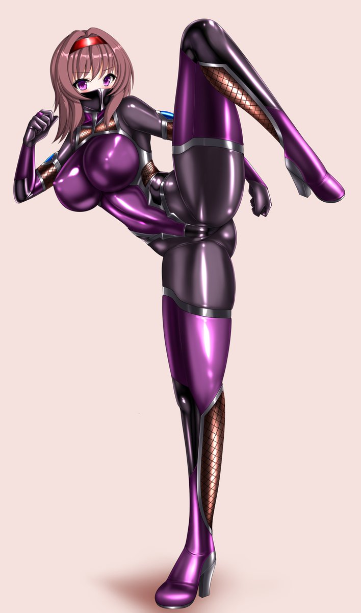 Zwei94885973's tweet photo. 対魔忍ちゃんの悪堕ち絵の下描きです！
２枚目は悪堕ち前の対魔忍ちゃんです☺️ https://t.co/4FK5qT3Pbm
