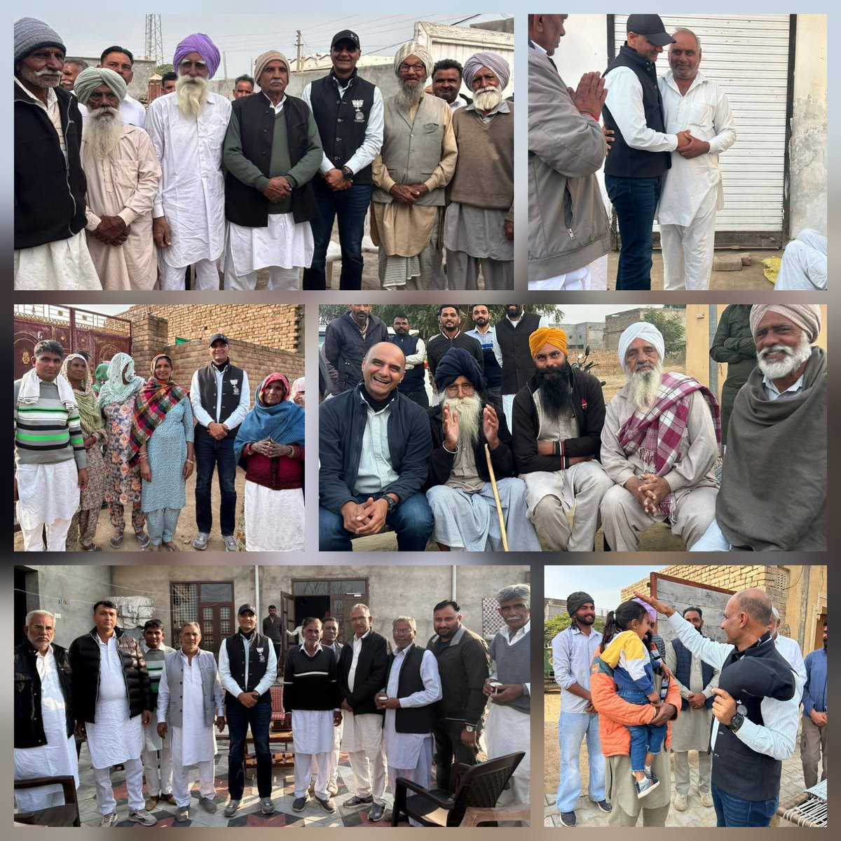 SandeepJakharpb's tweet photo. On the campaign trail. Zila Parishad Elections. Getting a tremendous response from the people. @sunilkjakhar @AshwaniSBJP @BJP4Punjab @manthriji @Team_SJ_ https://t.co/T2z8GQAPeC