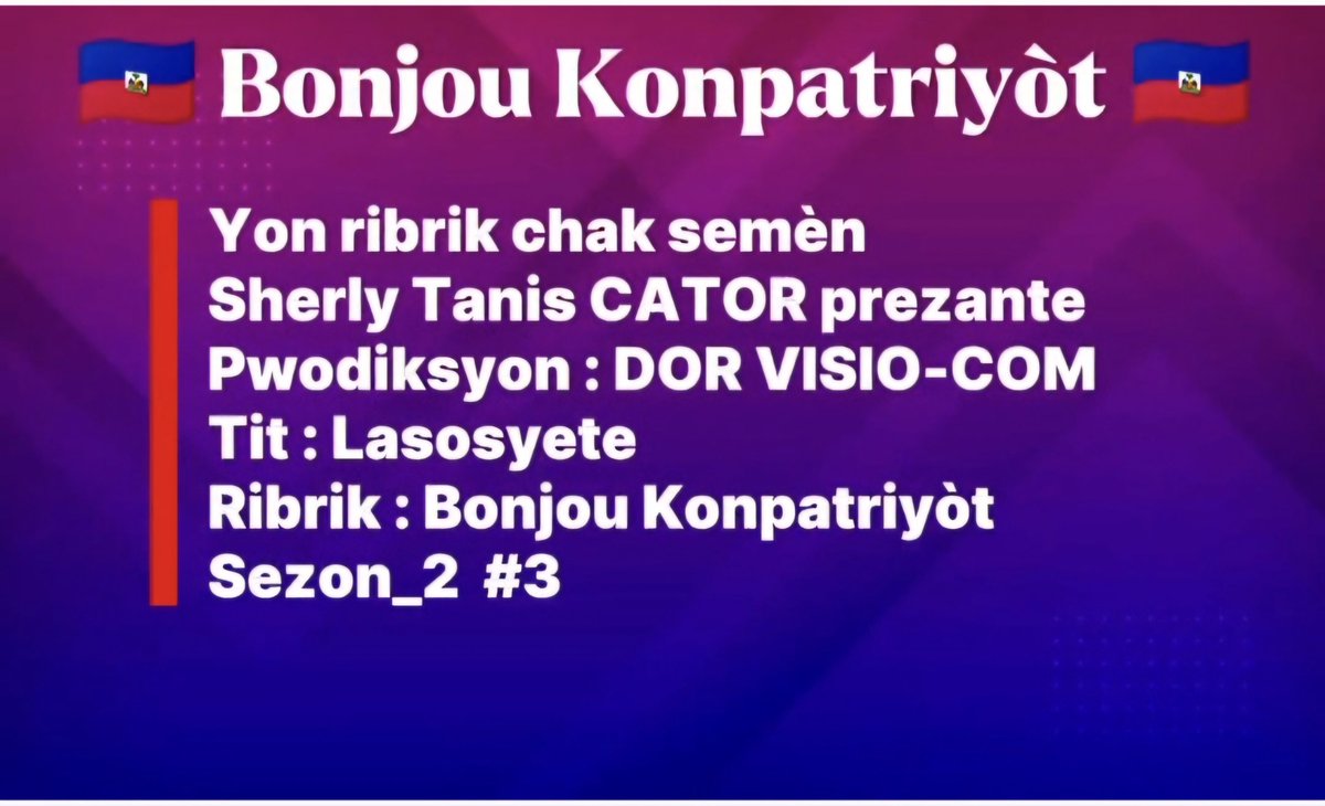 🇭🇹 Sherly Tanis CATOR ✍🏽 (@sherlytanis) on Twitter photo 