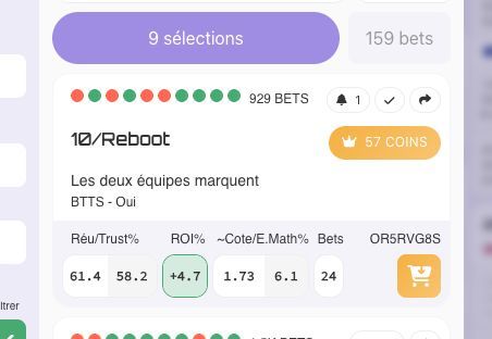 OctobetTeam's tweet image. Ta sélection est rentable ?
👉 En 1 clic, tu peux en faire un business sur DoctoBET.

Active le mode Premium et vends l’accès aux autres parieurs.
Simple, rapide, efficace.

#TeamParieur