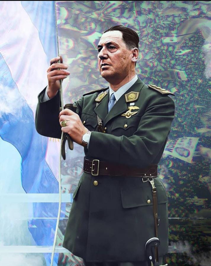 "Somos antimarxistas. Representamos un movimiento espiritualista."

Juan Domingo Perón 🇦🇷