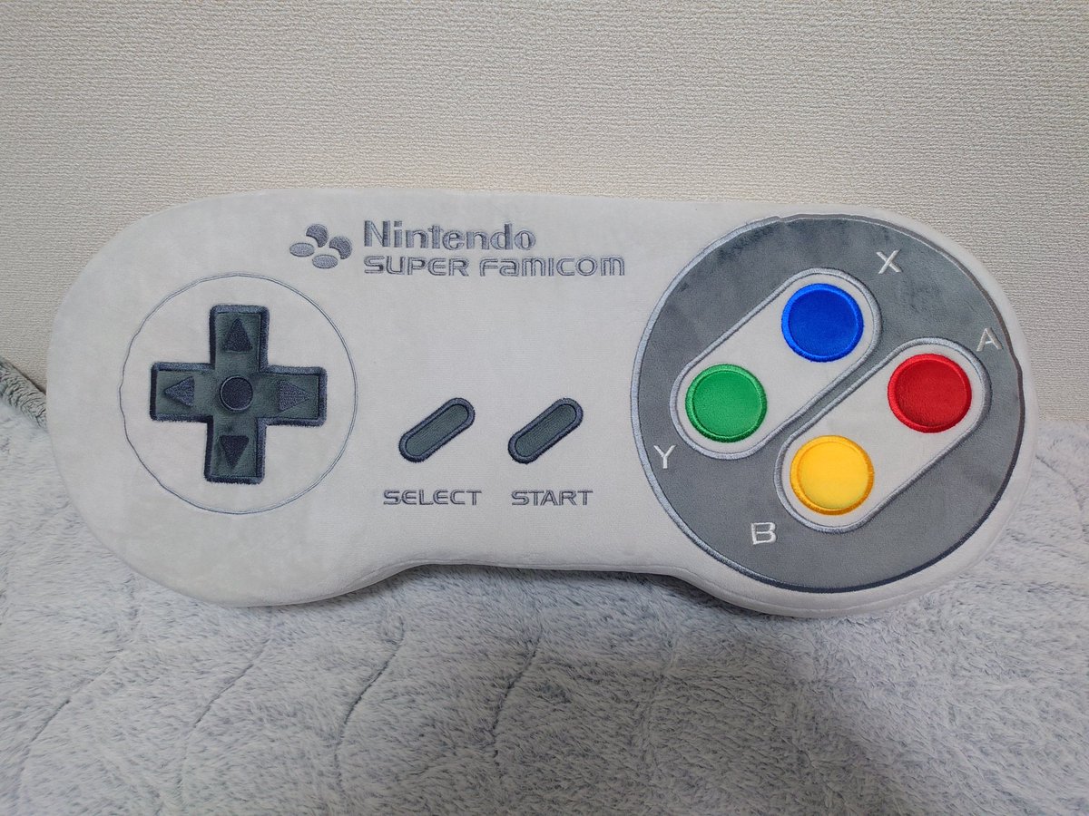 念願のニンテンドーミュージアム限定スーパーファミコンクッションを