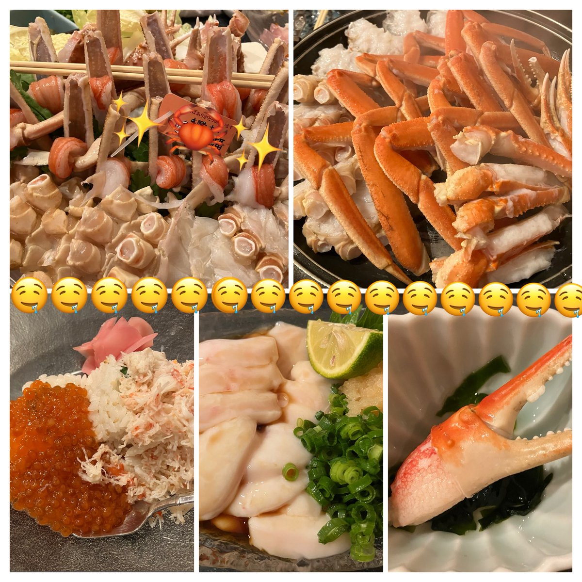 毎年冬になると食べに行くカニフグ専門店🦀🐡
お風呂も入ったし手も洗ったのにまだ手からカニの匂いがしてこれで明日もご飯食べれそうです🤤
しあわせー🤤🫧